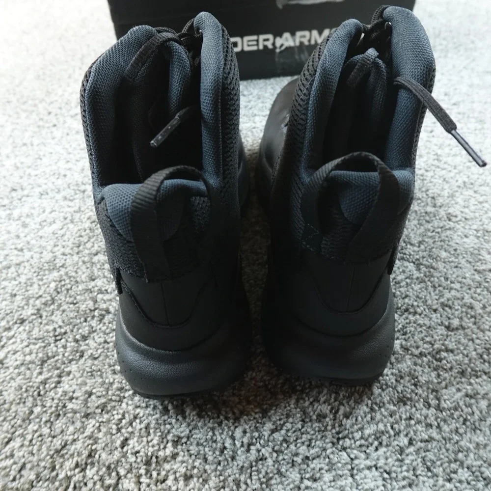 Under Armour Boots Mens 14 Black UA Micro G Stellar Mid Tactical‎ Combat Shoes